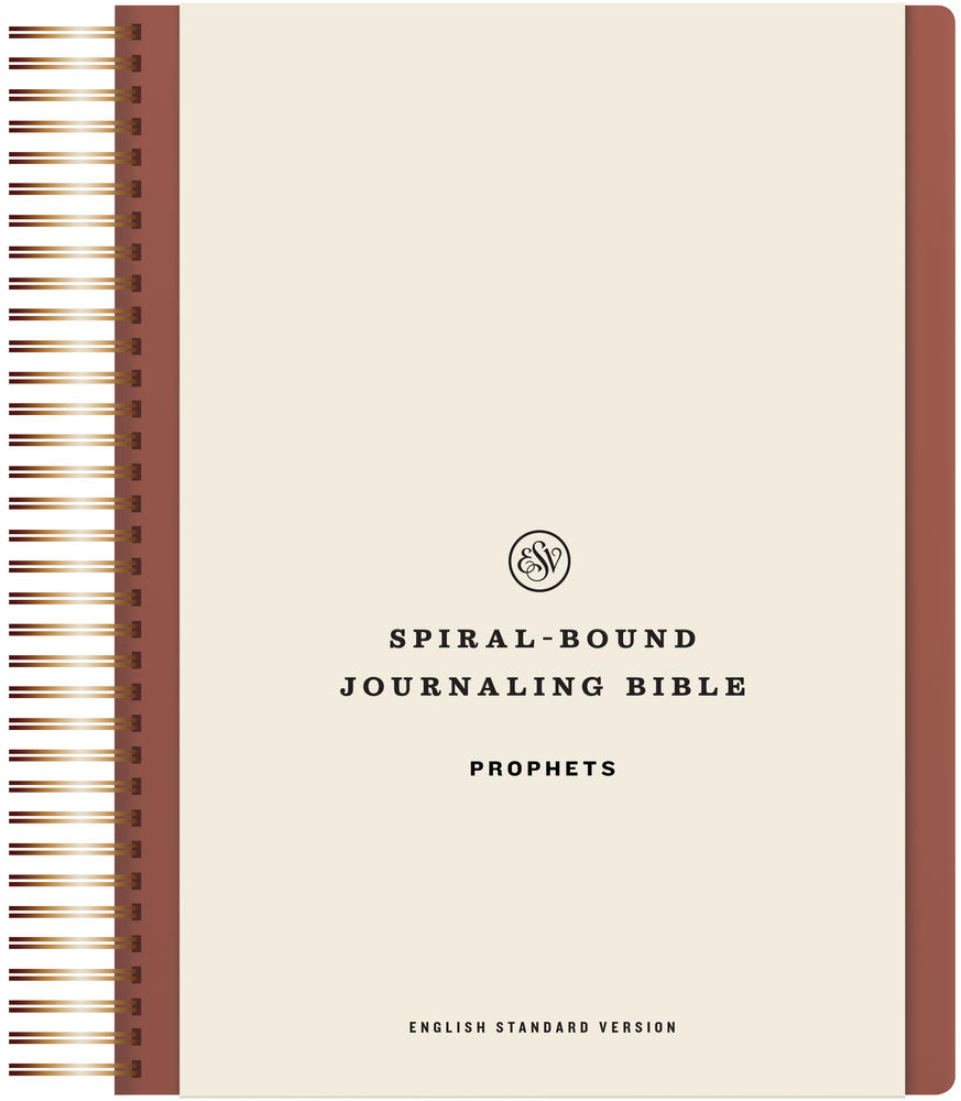 ESV Spiral-Bound Journaling Bible, Prophets (Hardcover) - Re-vived