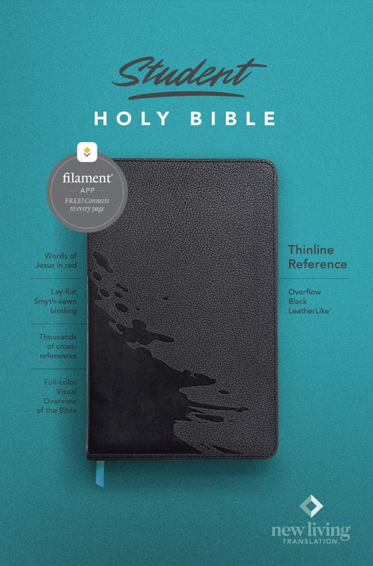 NLT Student Bible, Thinline Reference, Filament-Enabled - Re-vived