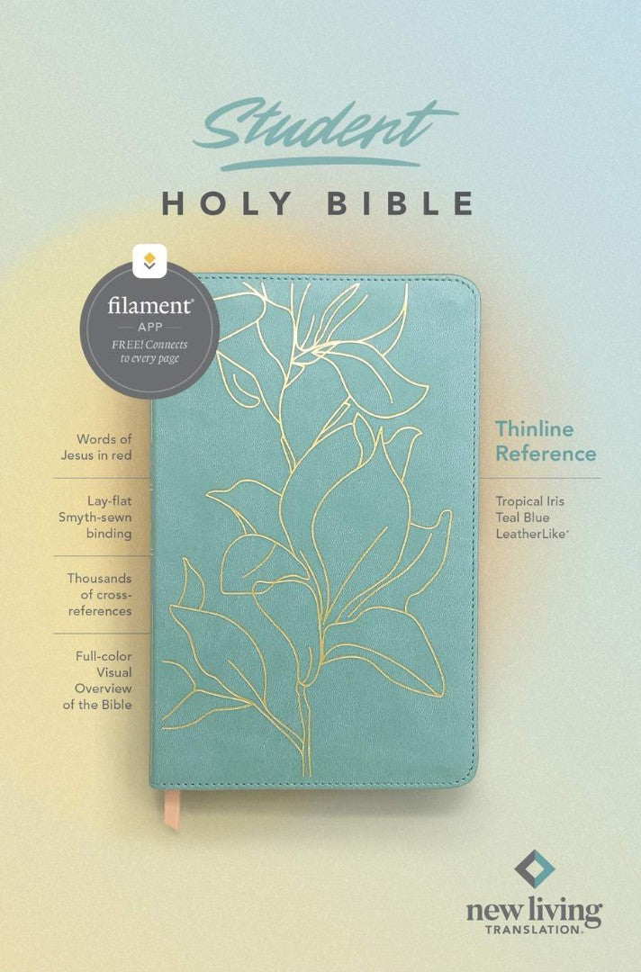 NLT Student Bible, Thinline Reference, Filament-Enabled - Re-vived