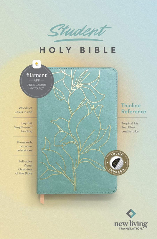 NLT Student Bible, Thinline Reference, Filament-Enabled - Re-vived