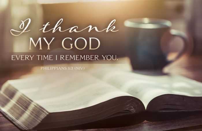 I Thank My God Postcards - Adult - All Occasion (Pack Of 25) - Re-vived