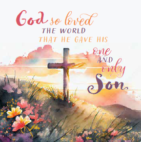 Compassion Charity Easter Cards: John 3:16 (5 pack) - Re-vived