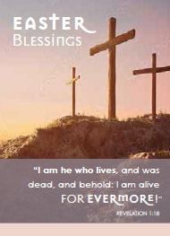 Easter Mini Cards: Easter Blessings (Pack of 4) - Re-vived