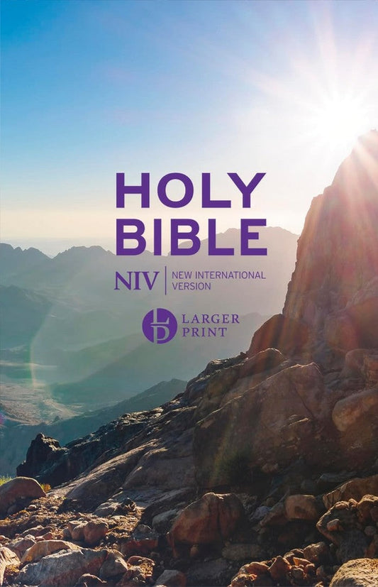 NIV Larger Print Personal Value Hardback Bible - Re-vived