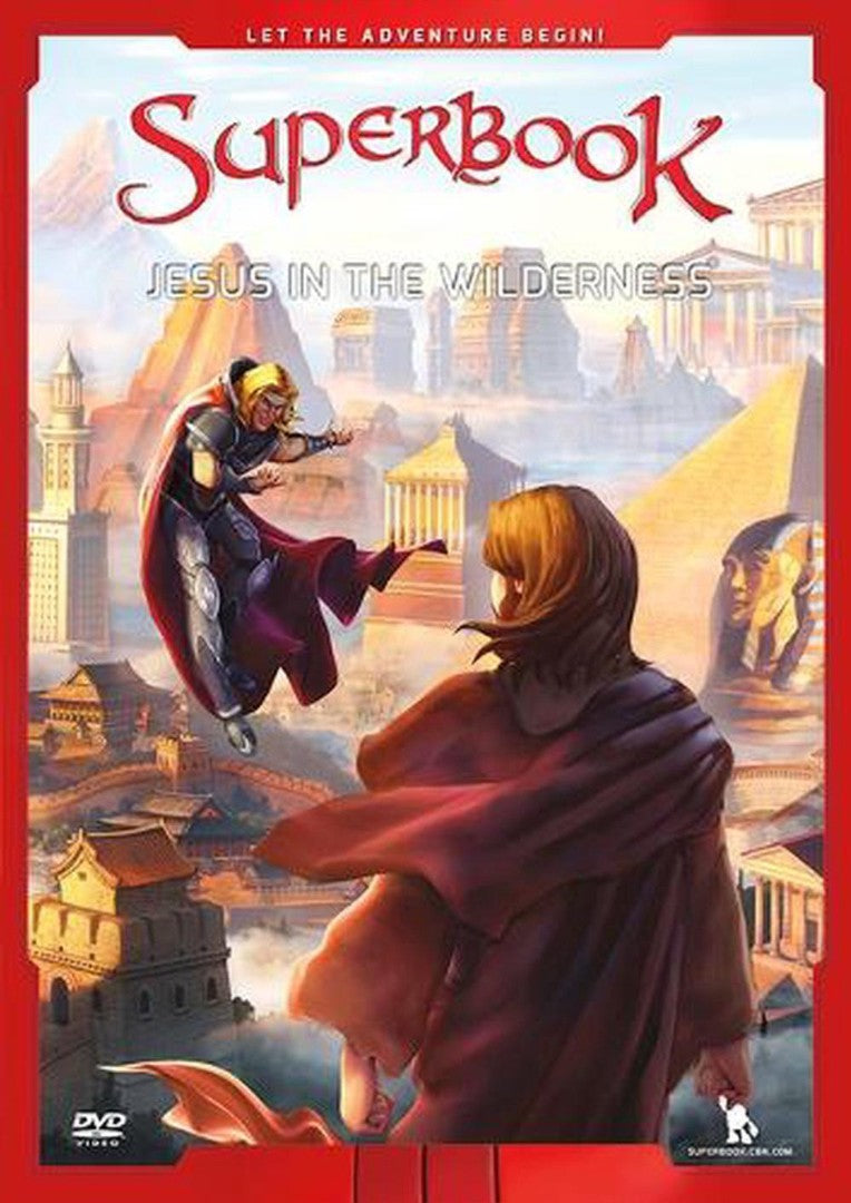 Superbook: Jesus In The Wilderness DVD - Re-vived