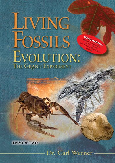 Living Fossils Evolution: The Grand Experiment DVD - Re-vived