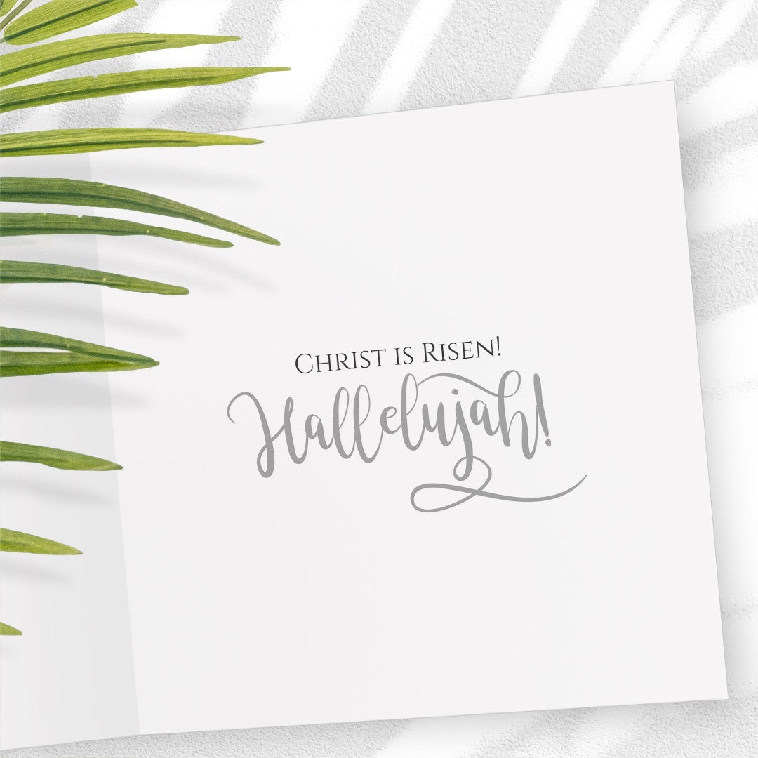 Hallelujah Flowers Easter Cards (Pack of 5) - Re-vived