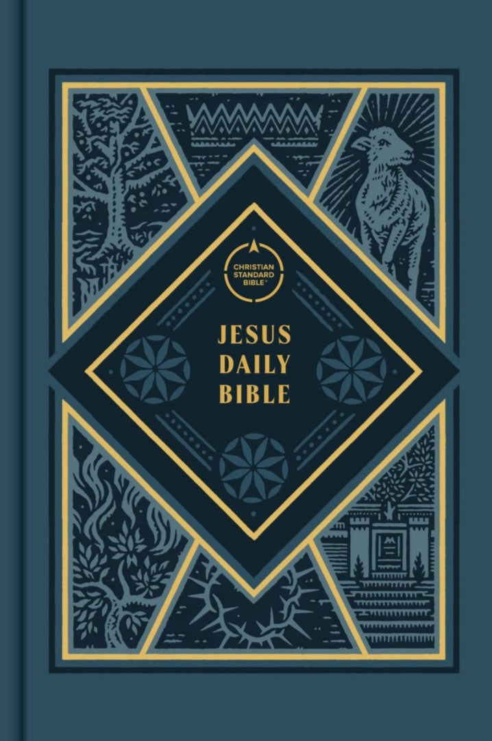 CSB Jesus Daily Bible - Re-vived