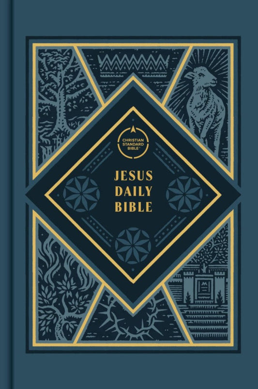 CSB Jesus Daily Bible - Re-vived