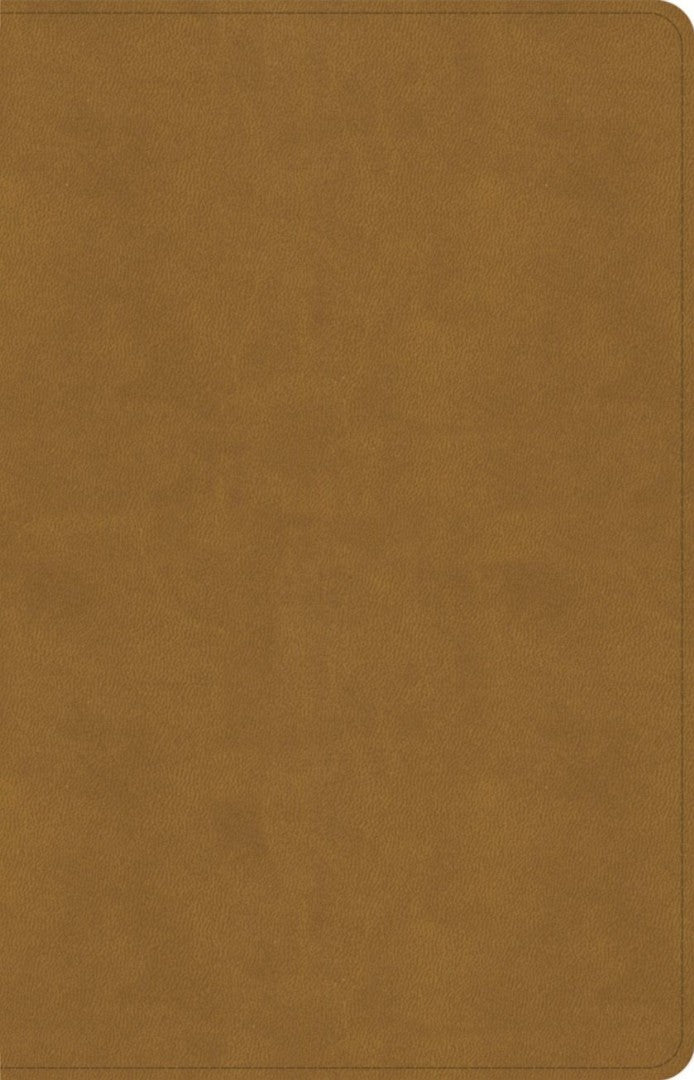 CSB Thinline Bible, Digital Study Edition, Camel - Re-vived