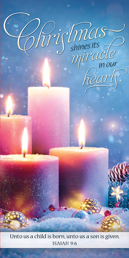 Christmas Shines It's Miracle Offering Env - (Pack of 100) - Re-vived