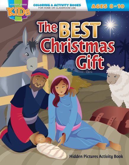 The Best Christmas Gift Hidden Pictures  Coloring Book - Re-vived