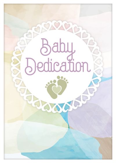 Baby Dedication Certificates - 5 X 7 (Pack of 6) - Re-vived