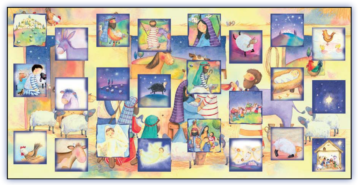 The Christmas Baby Nativity Pop Up & Advent Calendar - Re-vived