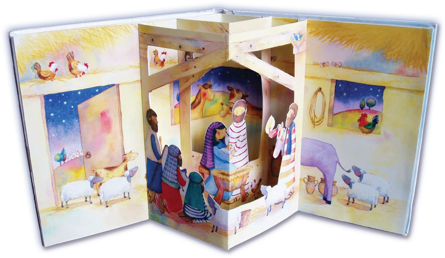 The Christmas Baby Nativity Pop Up & Advent Calendar - Re-vived