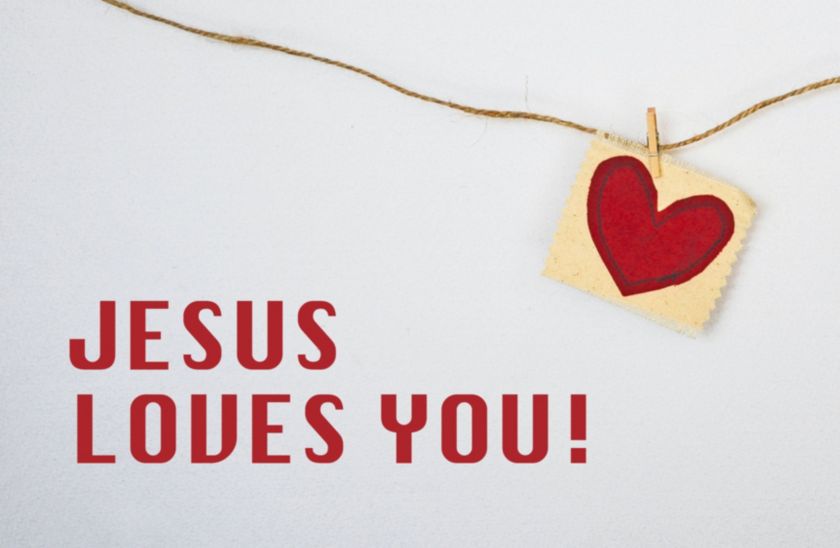 Outreach Postcard: Jesus Loves You (Package Of 25) - Re-vived
