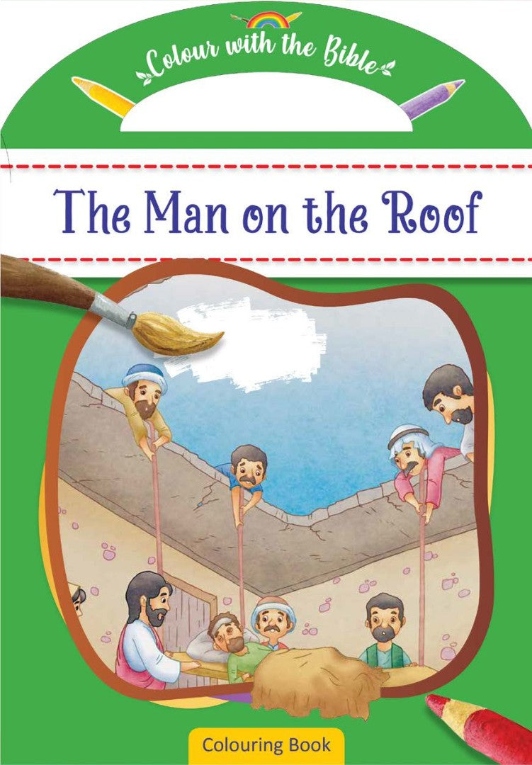 Colour With The Bible: The Man On The Roof - Re-vived