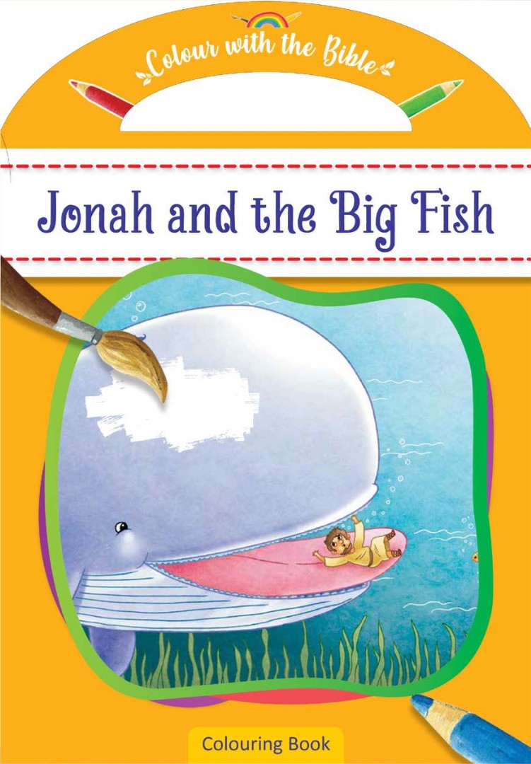 Colour With The Bible: Jonah And The Big Fish - Re-vived