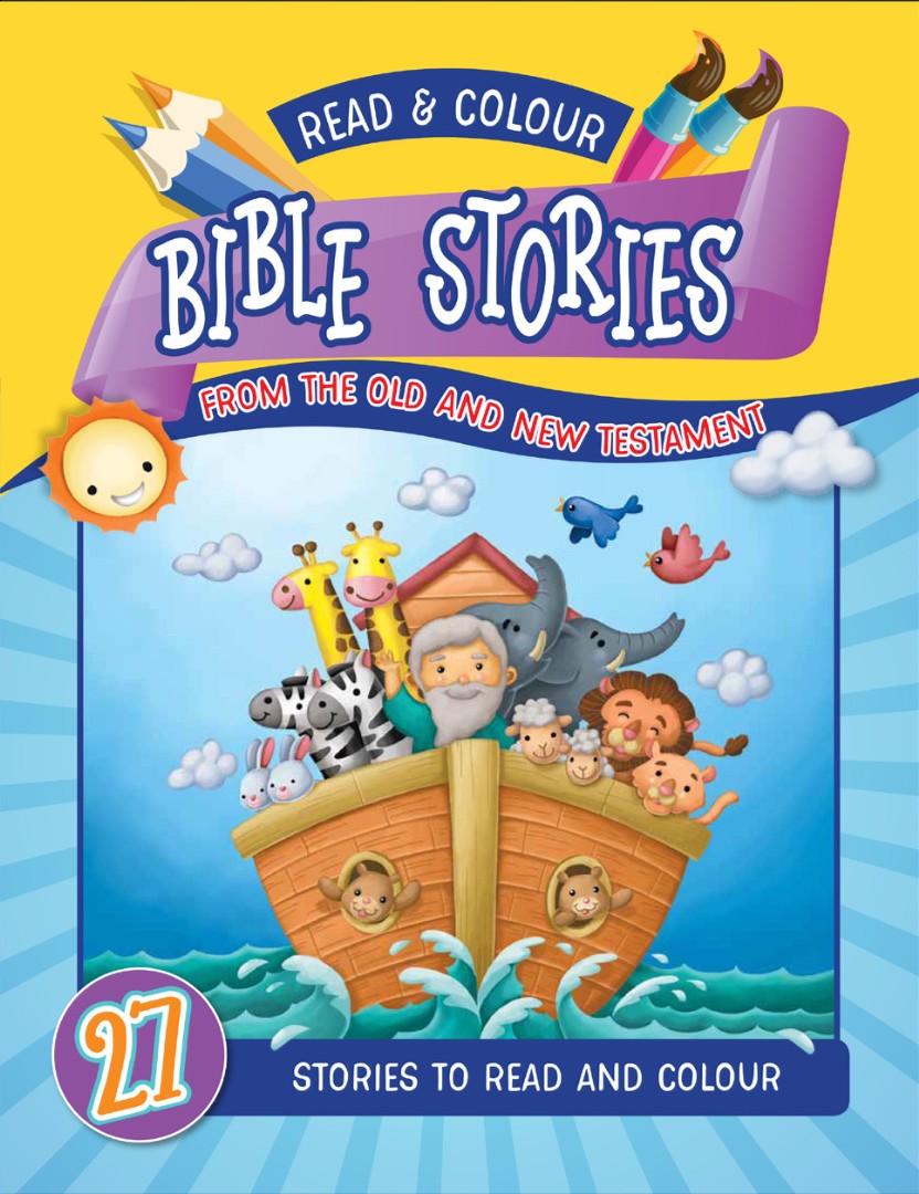 Read and Colour Bible Stories from the Old and New Testament - Re-vived