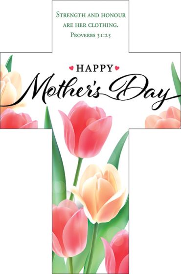 Happy Mother's Day - Bookmark Cross - Re-vived