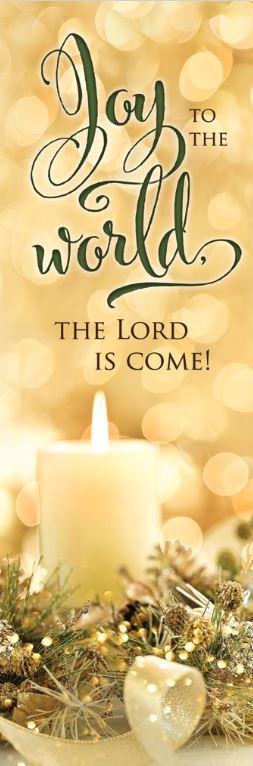 Joy to the World Christmas Bookmark - Re-vived