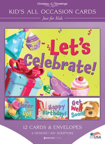 Boxed Cards - All Occasion - Just For Kids (Box of 12) - Re-vived