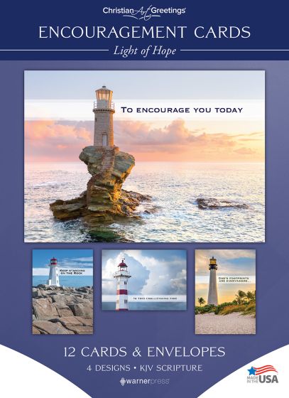 Light Of Hope - Boxed Cards (Pack of 12) - Re-vived