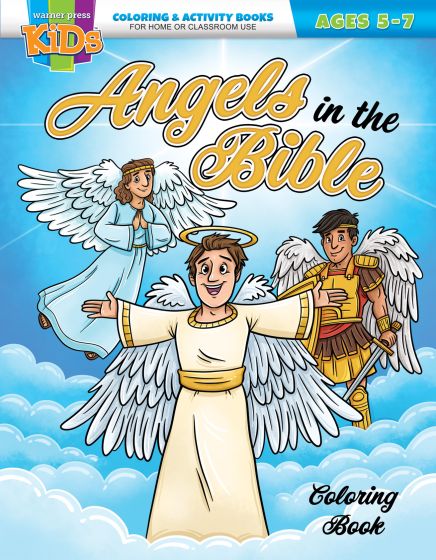 Angels In The Bible - Coloring Activity Books - Re-vived
