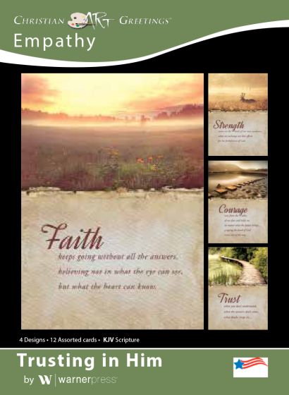Trusting in Him - Boxed Cards (Pack of 12) - Re-vived