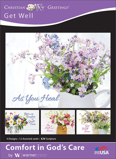 Get Well, Comfort in God's Care - Boxed Cards - Re-vived