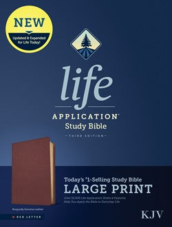 KJV Life Application Study Bible, Third Edition, Large Print - Re-vived
