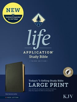 KJV Life Application Study Bible, Third Edition, Large Print - Re-vived