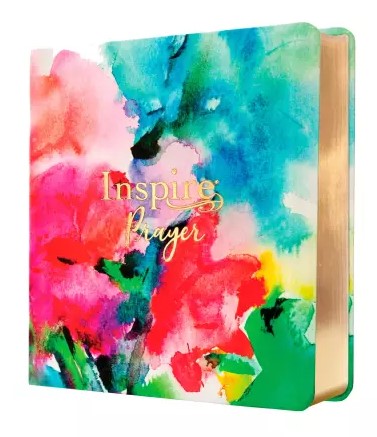 NLT Inspire Prayer Bible Leatherlike, Joyful Colors - Re-vived