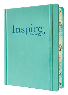 NLT Inspire Bible, Aquamarine, Filament Enabled - Re-vived