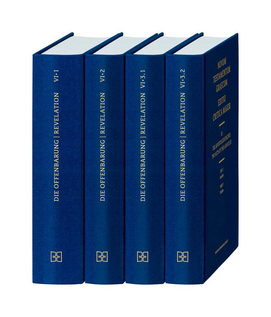 Novum Testamentum Graecum, Editio Critica Maior VI - Re-vived