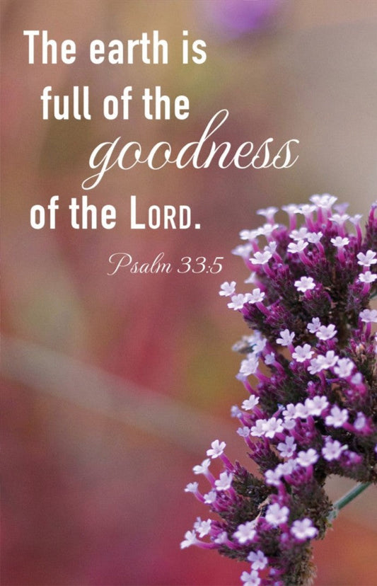General Worship Bulletin: Earth Is Full (Package Of 100) - Re-vived