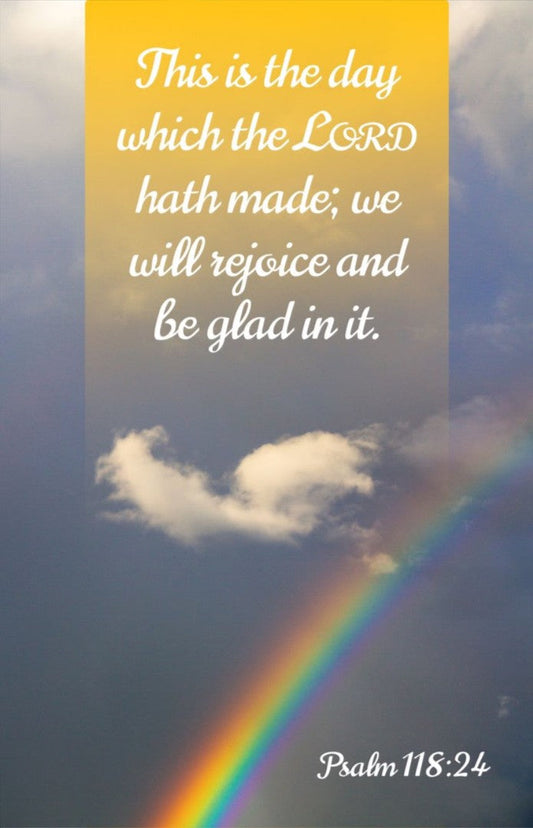 General Worship Bulletin: Glad (Package Of 100) - Re-vived