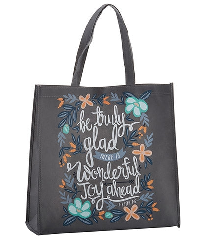 Be Truly Glad Tote Bag - Re-vived