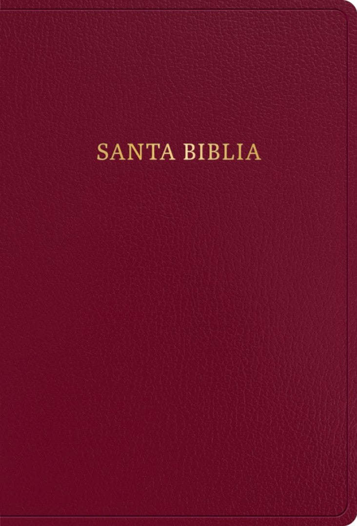 RVR 1960 Biblia Letra Súper Gigante, Borgoña, Imitación Piel - Re-vived