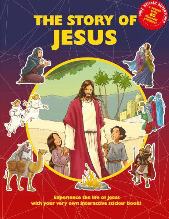 The Story Of Jesus Sticker Book - Re-vived