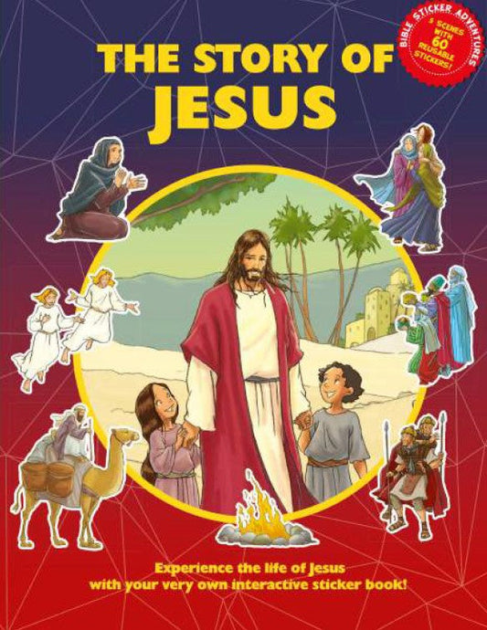 The Story Of Jesus Sticker Book - Re-vived