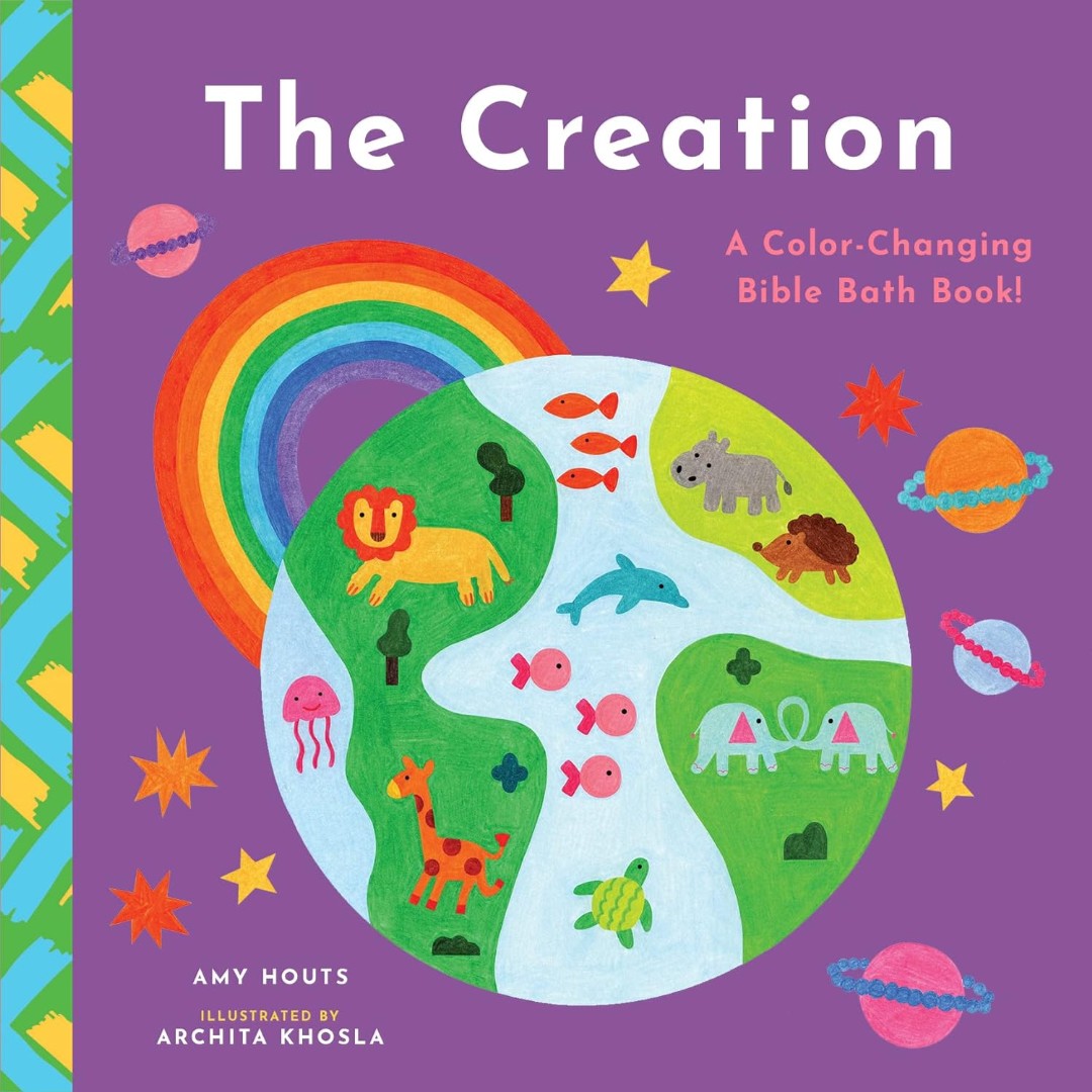 Creation, The: Colour-Changing Bible Bath Book - Re-vived