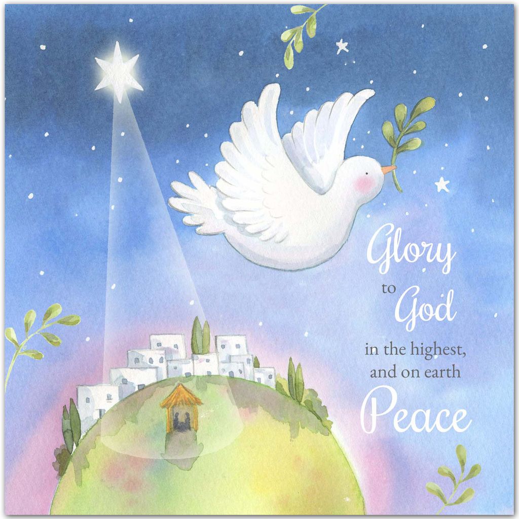 Peace Dove Christmas Cards (Pack of 5) - Re-vived