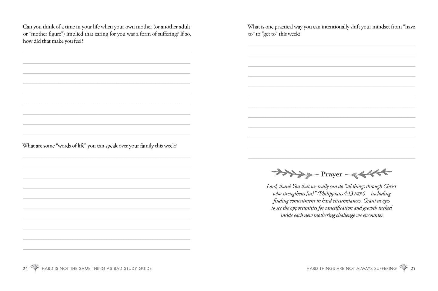 Hard Is Not The Same Thing As Bad Study Guide - Re-vived