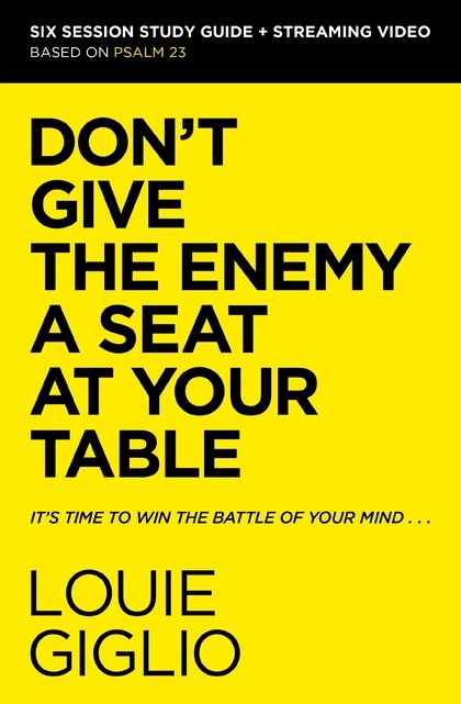 Don't Give the Enemy a Seat at Your Table Bible Study Guide - Re-vived