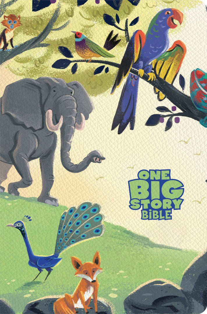 CSB One Big Story Bible, Creation Leathertouch - Re-vived