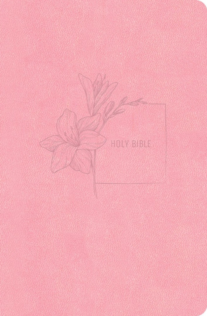 CSB Compact Bible, Value Edition, Soft Pink Leathertouch - Re-vived