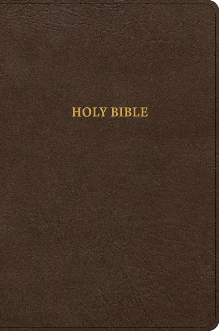 CSB Grace Bible, Brown Leathertouch - Re-vived
