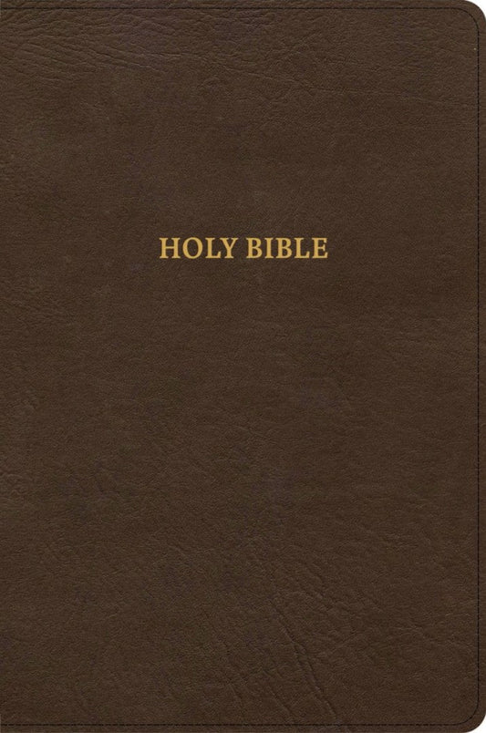 CSB Grace Bible, Brown Leathertouch - Re-vived