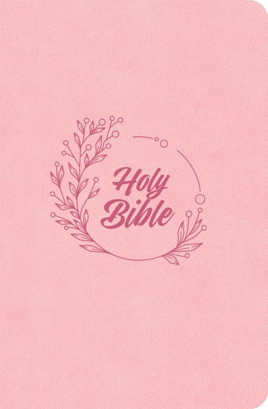 KJV Compact Bible, Value Edition, Soft Pink Leathertouch - Re-vived